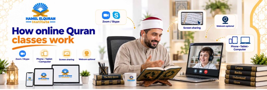 How online Quran classes work